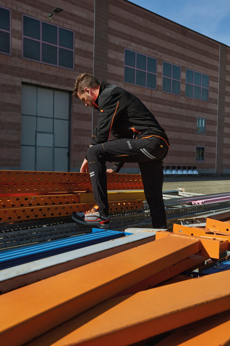 Carica immagine in Galleria Viewer, SPARCO KANSAS PANT. LIGHT BLACK/GREY