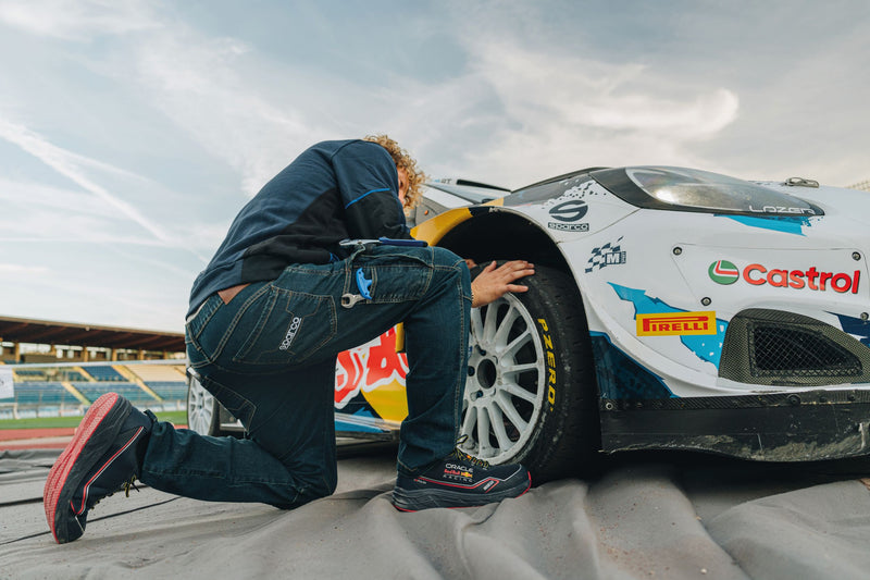 Carica immagine in Galleria Viewer, SPARCO YORK SOFT SHELL BLACK/ORANGE