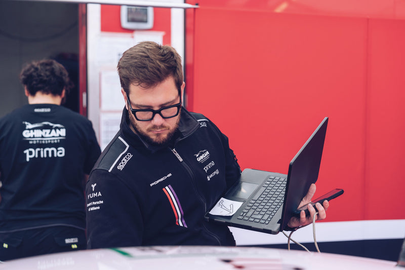 Carica immagine in Galleria Viewer, SPARCO ALABAMA FELPA ZIP GREY/YELL FL