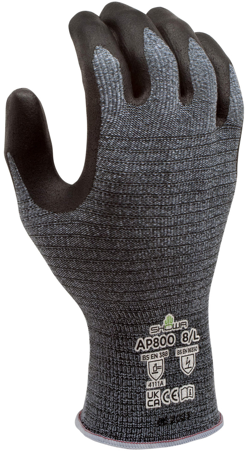 Carica immagine in Galleria Viewer, SHOWA AP 800 MIC. SPALM. NITRILE ANTIST. ESD