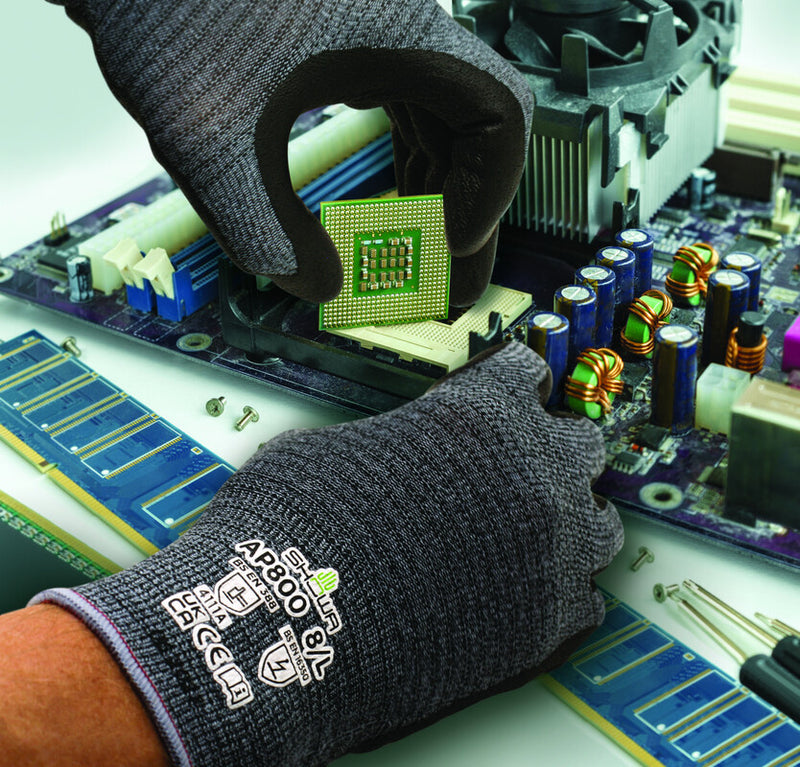 Carica immagine in Galleria Viewer, SHOWA AP 800 MIC. SPALM. NITRILE ANTIST. ESD