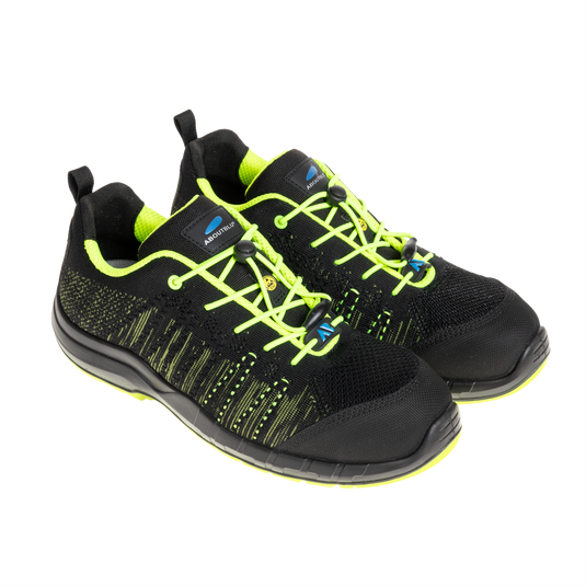 AB LE MANS S1PL FO SR ESD BLACK/GIALLO FLUO