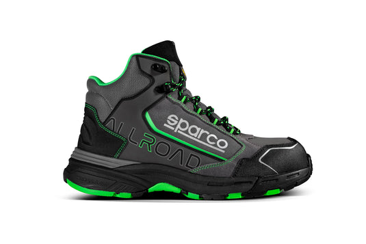 SPARCO LEAP S3S SR HRO GREY/GREEN FL