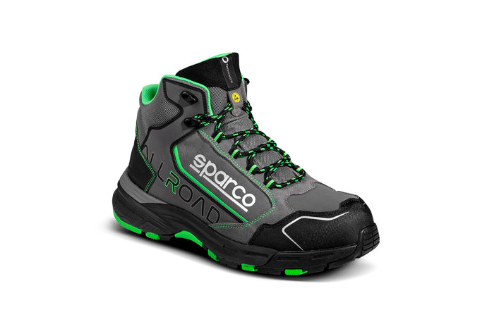 SPARCO LEAP S3S SR HRO GREY/GREEN FL