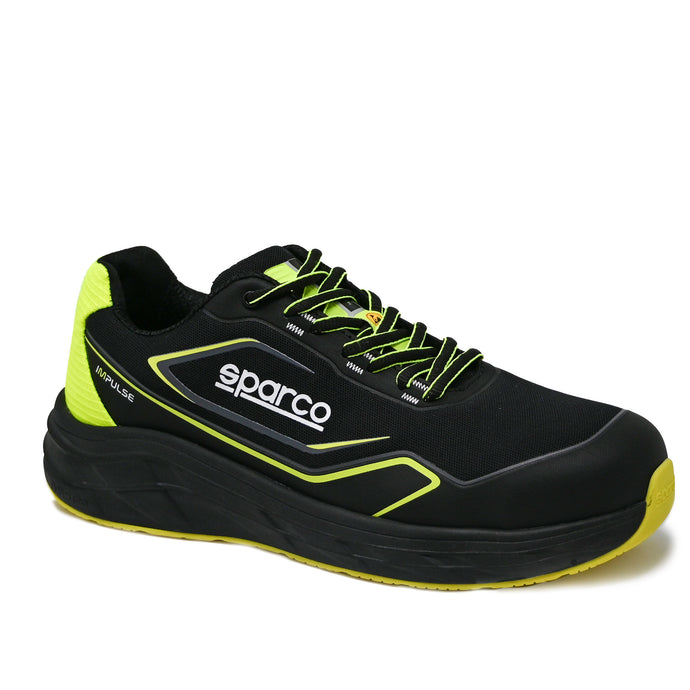 SPARCO LUTON S1PS SR HRO BLACK/YELL FL