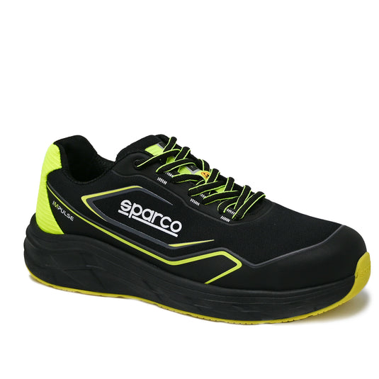 SPARCO LUTON S1PS SR HRO BLACK/YELL FL