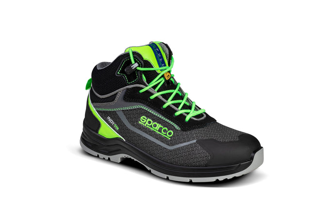 SPARCO RANGER S3S SR LG BL/GREEN FL