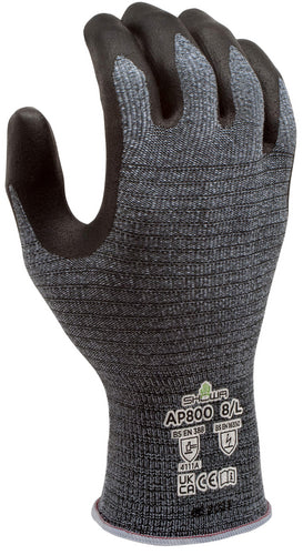 SHOWA AP 800 MIC. SPALM. NITRILE ANTIST. ESD