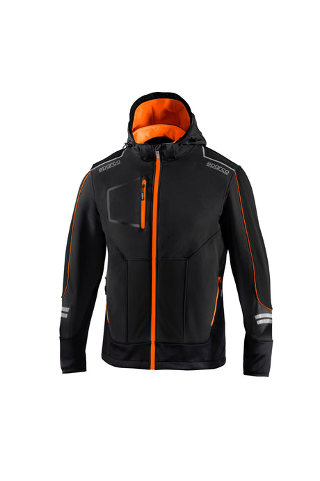 SPARCO YORK SOFT SHELL BLACK/ORANGE